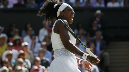 Video thumbnail: PBS NewsHour What a win at Wimbledon would mean for Serena Williams