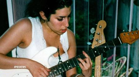 Video thumbnail: PBS NewsHour ‘Amy,’ a portrait of a rare artist and a tragic downfall