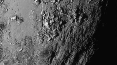 Video thumbnail: PBS NewsHour Welcome to Pluto, home to Rockies-sized mountains