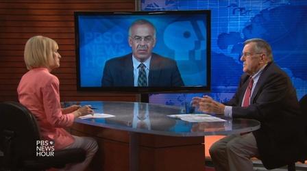 Video thumbnail: PBS NewsHour Shields and Brooks on striking a deal with Iran