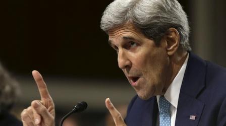 Video thumbnail: PBS NewsHour Kerry defends Iran nuclear deal to lawmakers