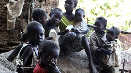 Video thumbnail: PBS NewsHour Sudanese military bombs don't spare civilians, aid workers