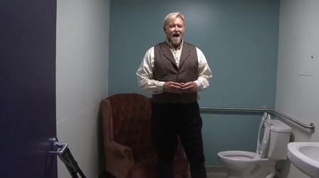 Video thumbnail: PBS NewsHour 'Cold Mountain' opera singer finds creative place to warm up