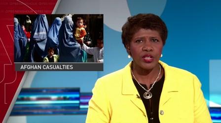 Video thumbnail: PBS NewsHour News Wrap: Female, child casualties rise in Afghanistan
