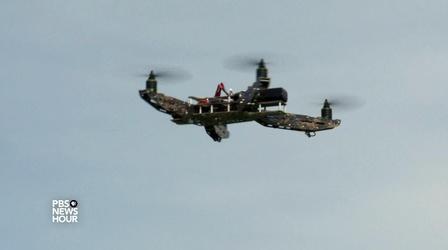 Video thumbnail: PBS NewsHour Not Trending: Using drones for search and rescue