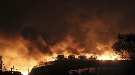Video thumbnail: PBS NewsHour News Wrap: Hundreds injured in deadly China explosions