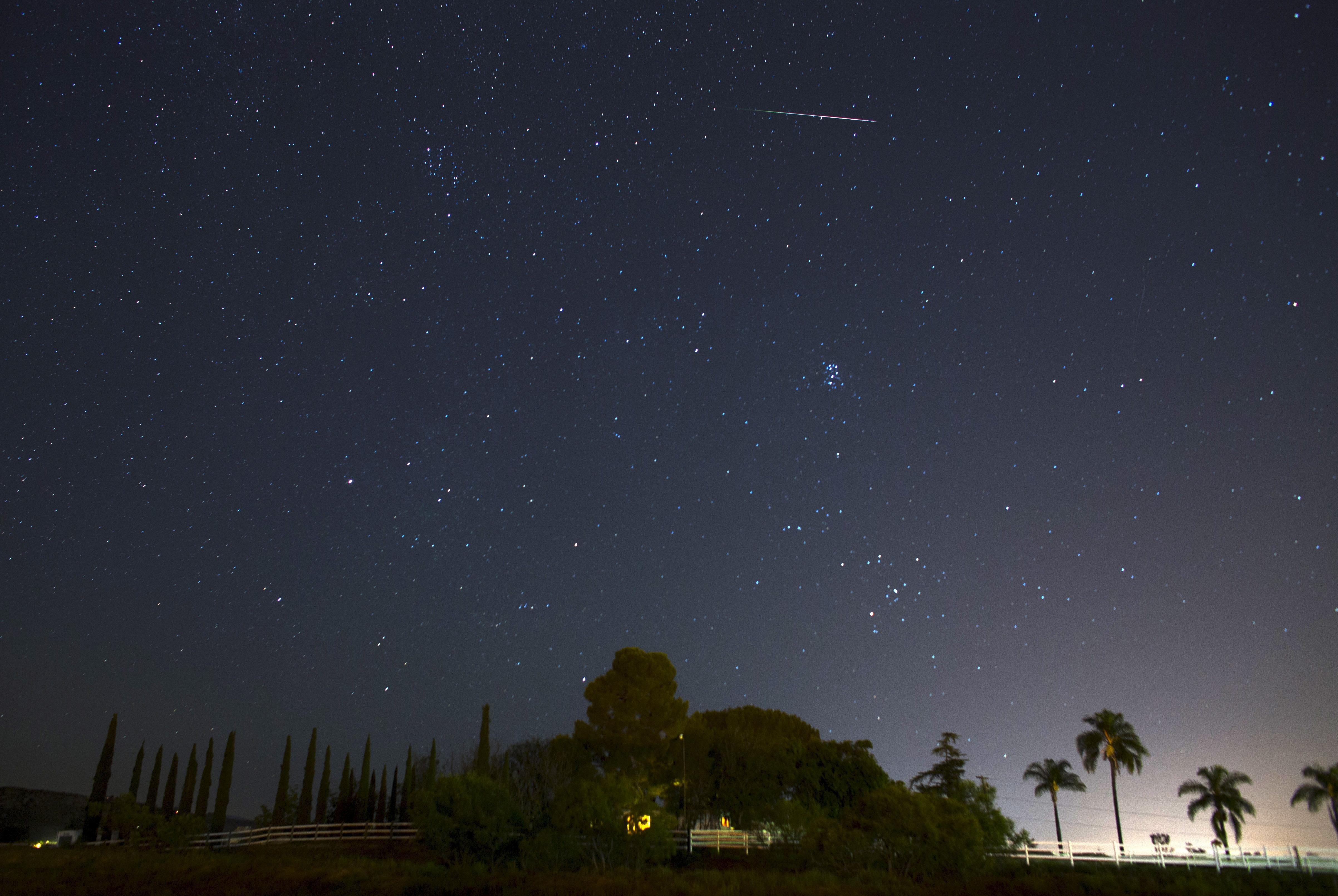 Perseid meteor shower offers a spectacular show