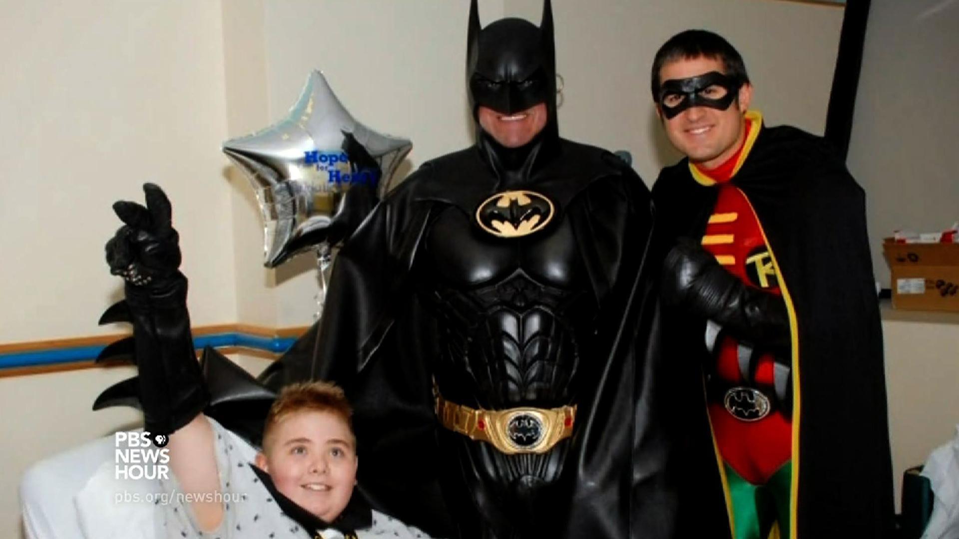 Remembering an ordinary superhero in the lives of sick kids