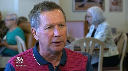 Video thumbnail: PBS NewsHour John Kasich on immigration, Islamic State and helping others