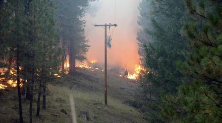 Video thumbnail: PBS NewsHour Wildfires prompt Army, National Guard to join the fight