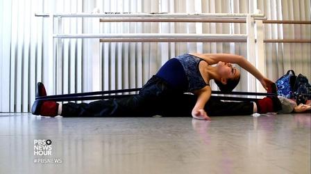 Video thumbnail: PBS NewsHour U.S. dancer makes a leap to the European stage