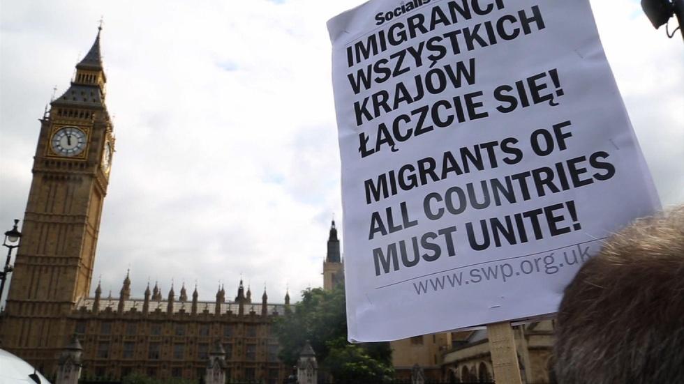 Why Polish migrants decided to strike in the UK image