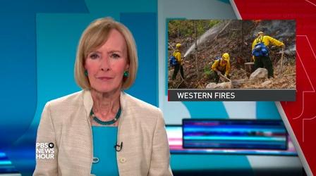 News Wrap: Three firefighters die in wildfire ‘hellstorm