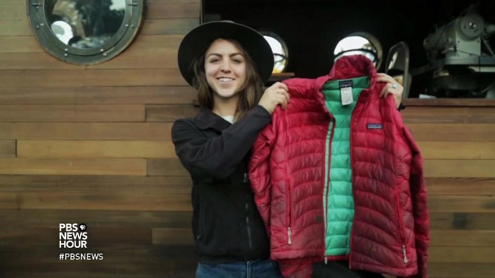 Clothing company's anti-consumerist message boosts business image
