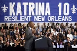 Katrina exposed ‘deeper tragedy’ of inequality, says Obama
