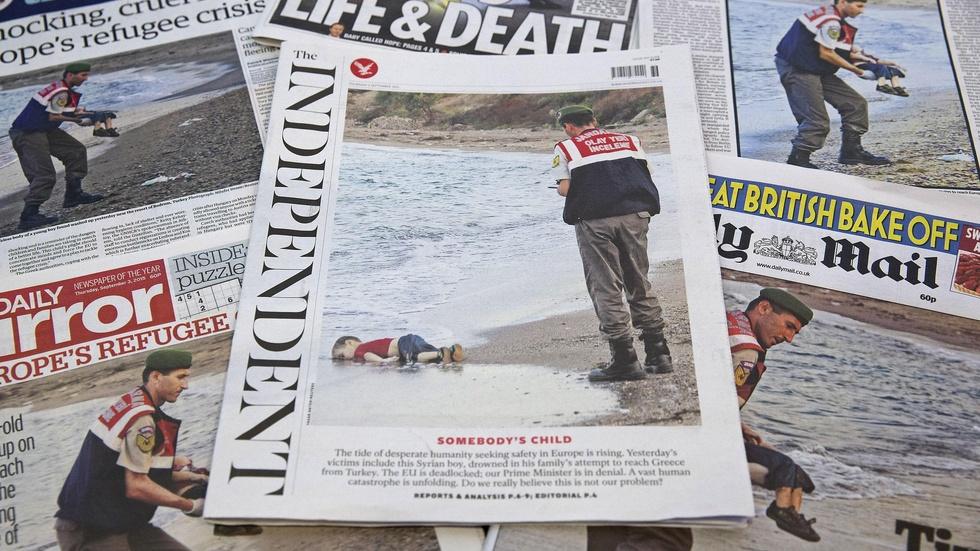 Will a photo of a drowned boy give Europe a political push? image