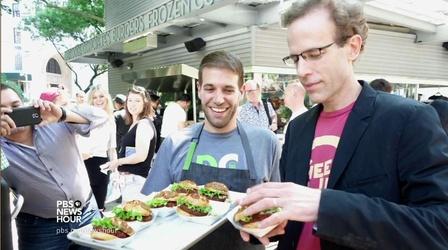 Video thumbnail: PBS NewsHour The next food movement? Maybe garbage-to-plate dining