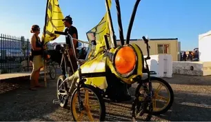 In Austin Bike Zoo, puppets meet cyclists