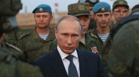 Video thumbnail: PBS NewsHour U.S. considers Russian intentions, involvement in Syria