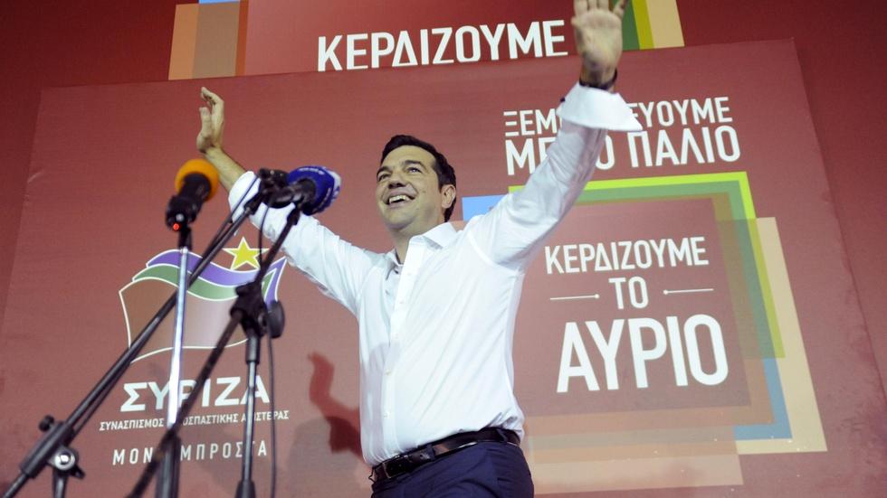 Greek election gamble pays off for Tsipras image