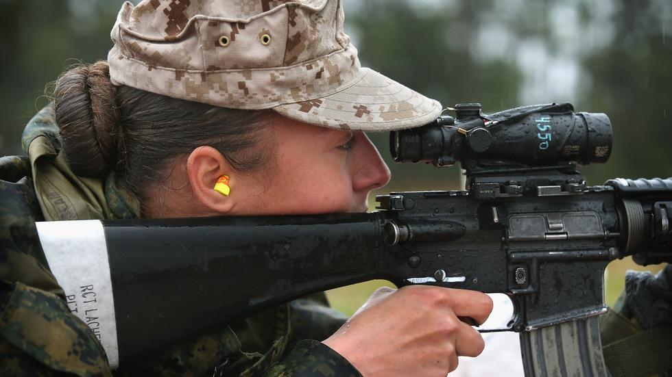 Marines shouldn't bar women from combat, says Navy secretary image