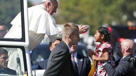 Video thumbnail: PBS NewsHour Will the pope's visit bring a political miracle of unity?