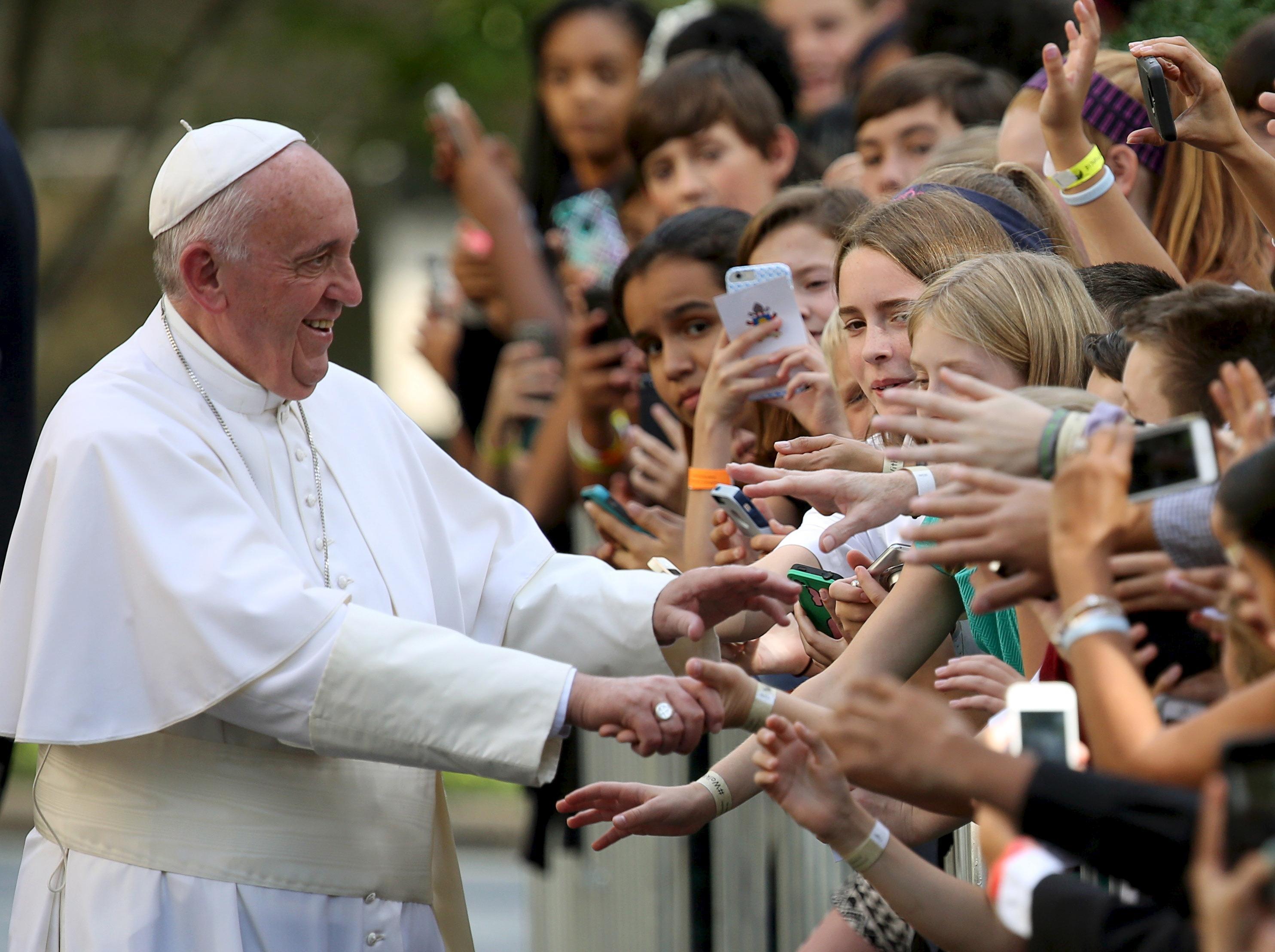 Affirming American values, Pope Francis urges empathy