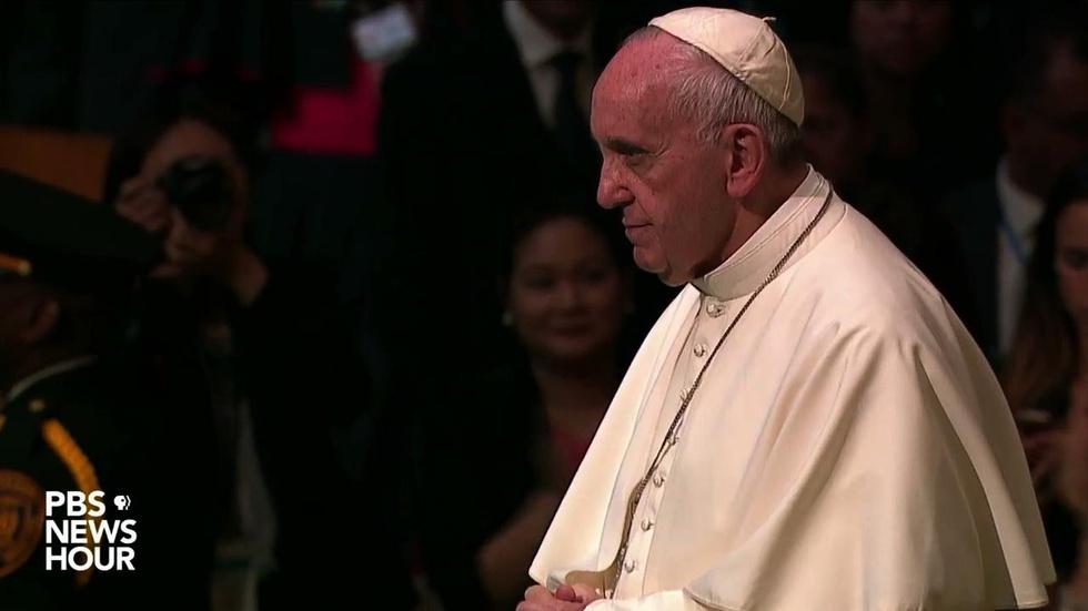 Watch Pope Francis' full address to the UN General Assembly image
