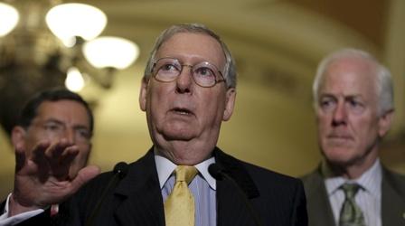 Video thumbnail: PBS NewsHour Budget stopgap sets up Congress for bigger fight