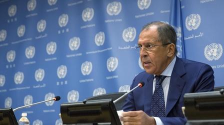Video thumbnail: PBS NewsHour U.S., Russian officials tackle details of Syrian strikes