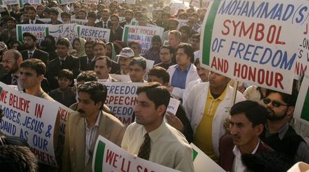 Video thumbnail: PBS NewsHour Why the Prophet Muhammad cartoon fury still haunts Europe