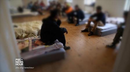 Video thumbnail: PBS NewsHour Migrant-magnet Sweden strains to shelter unexpected influx