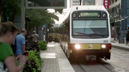 Video thumbnail: PBS NewsHour Texas cities reap economic boon from light rail