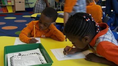 Video thumbnail: PBS NewsHour Is kindergarten too young to suspend a student?