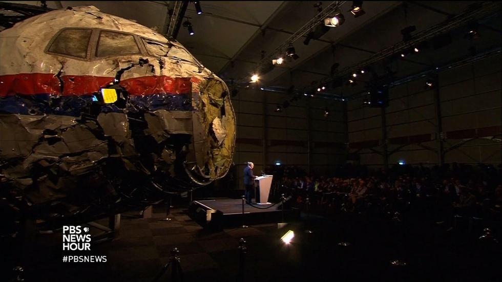 How investigators traced the MH17 missile back to its source image