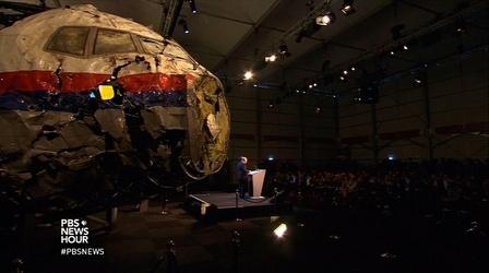 Video thumbnail: PBS NewsHour How investigators traced the MH17 missile back to its source
