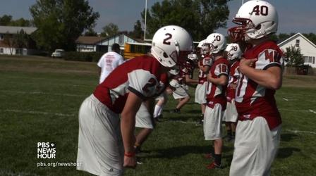 Video thumbnail: PBS NewsHour What the return of football means to an oil boom town
