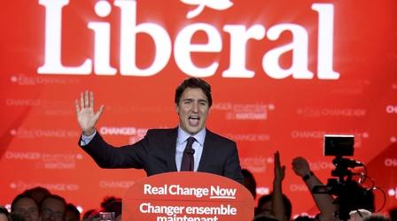 Video thumbnail: PBS NewsHour What drove Canada’s Liberal Party election upset