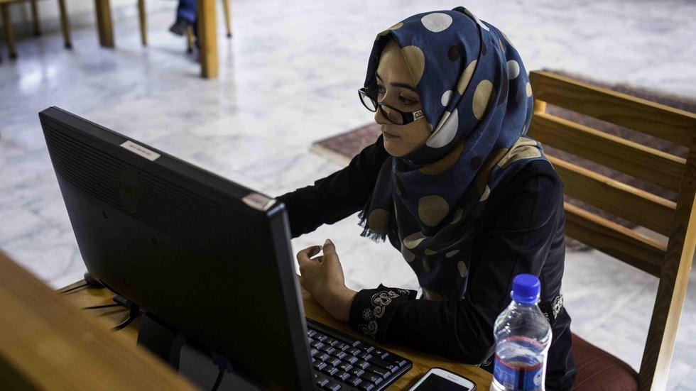 Afghanistan's first women studies program now in session image