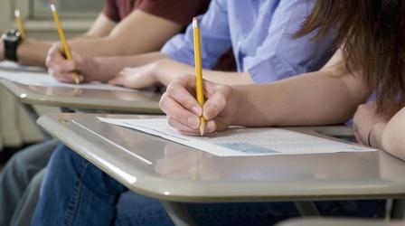 Video thumbnail: PBS NewsHour What does Obama's testing plan mean for American students?