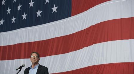Video thumbnail: PBS NewsHour Defense Sec. Ash Carter: More U.S. troops possible in Syria
