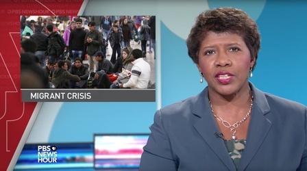 Video thumbnail: PBS NewsHour News Wrap: UN refugee agency warns against closing borders