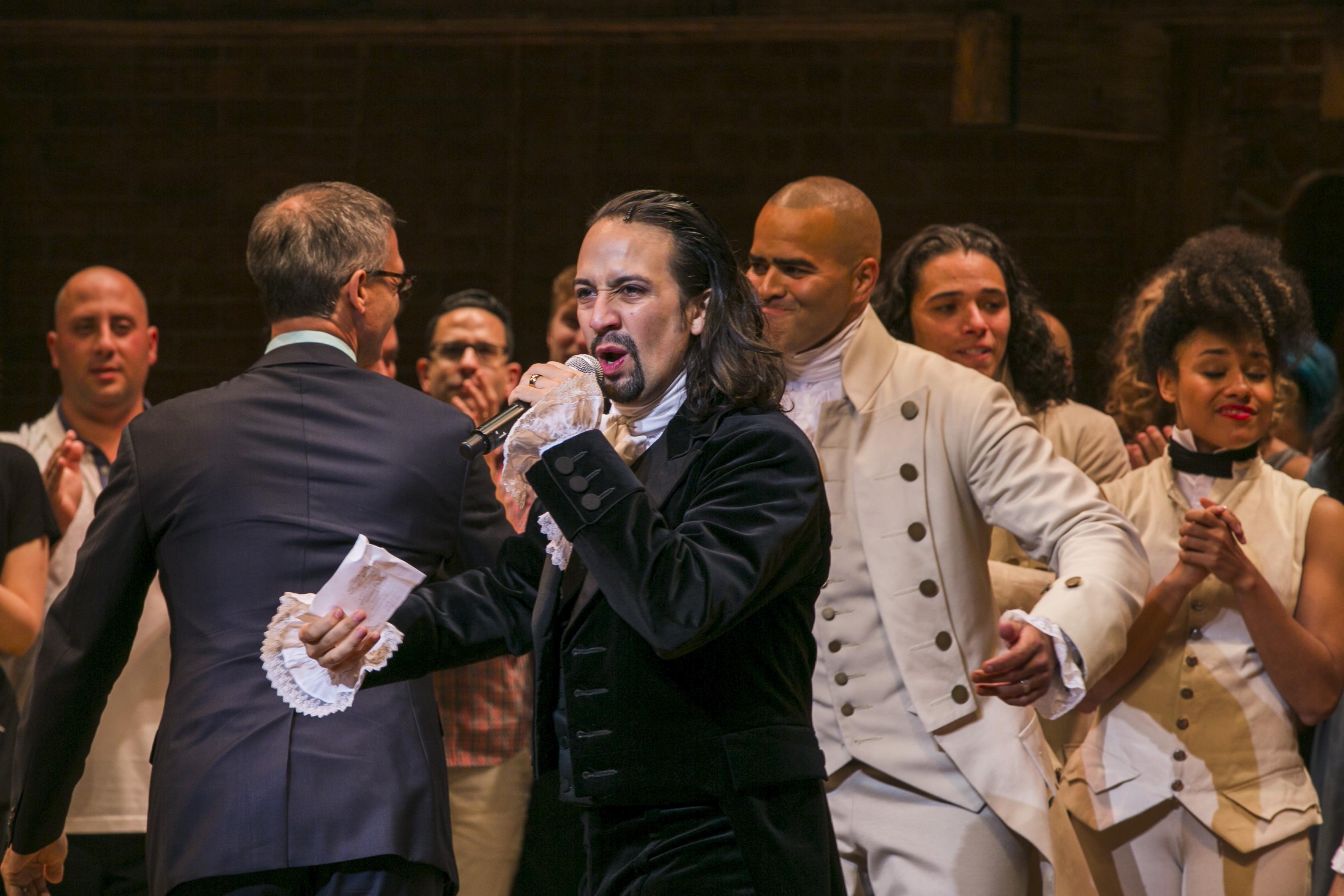 Hip-hop and history blend for Broadway hit ‘Hamilton’
