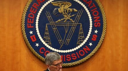 Video thumbnail: PBS NewsHour FCC defends net neutrality from internet providers in court