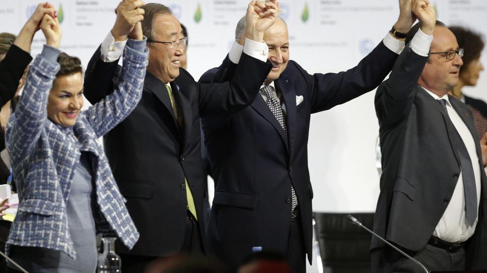 Paris summit ends with major climate blueprint image