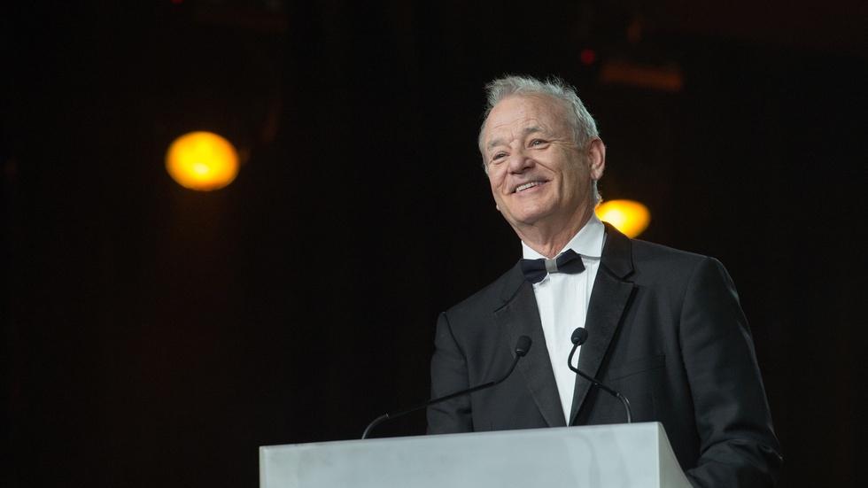 Why Bill Murray gets up to recite poetry every year image