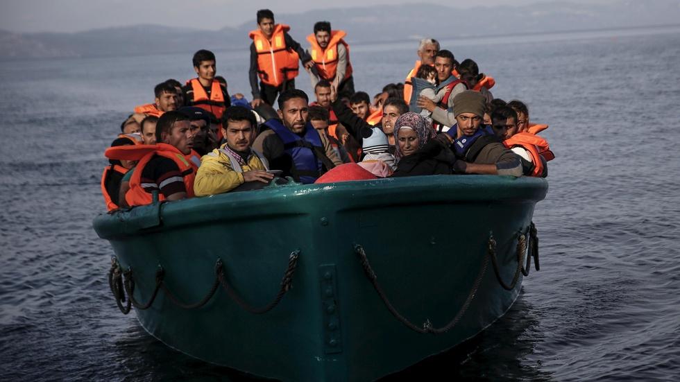 Facing migrant crisis, Lesbos fishermen now fish for people image
