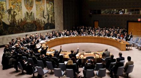 Video thumbnail: PBS NewsHour Assad future unclear under UN Security Council framework