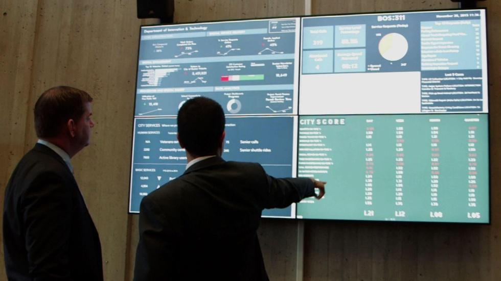 In Boston, tracking data to score government progress image