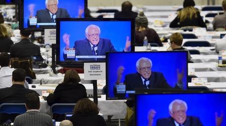 Video thumbnail: PBS NewsHour Fact-checking the third Democratic presidential debate